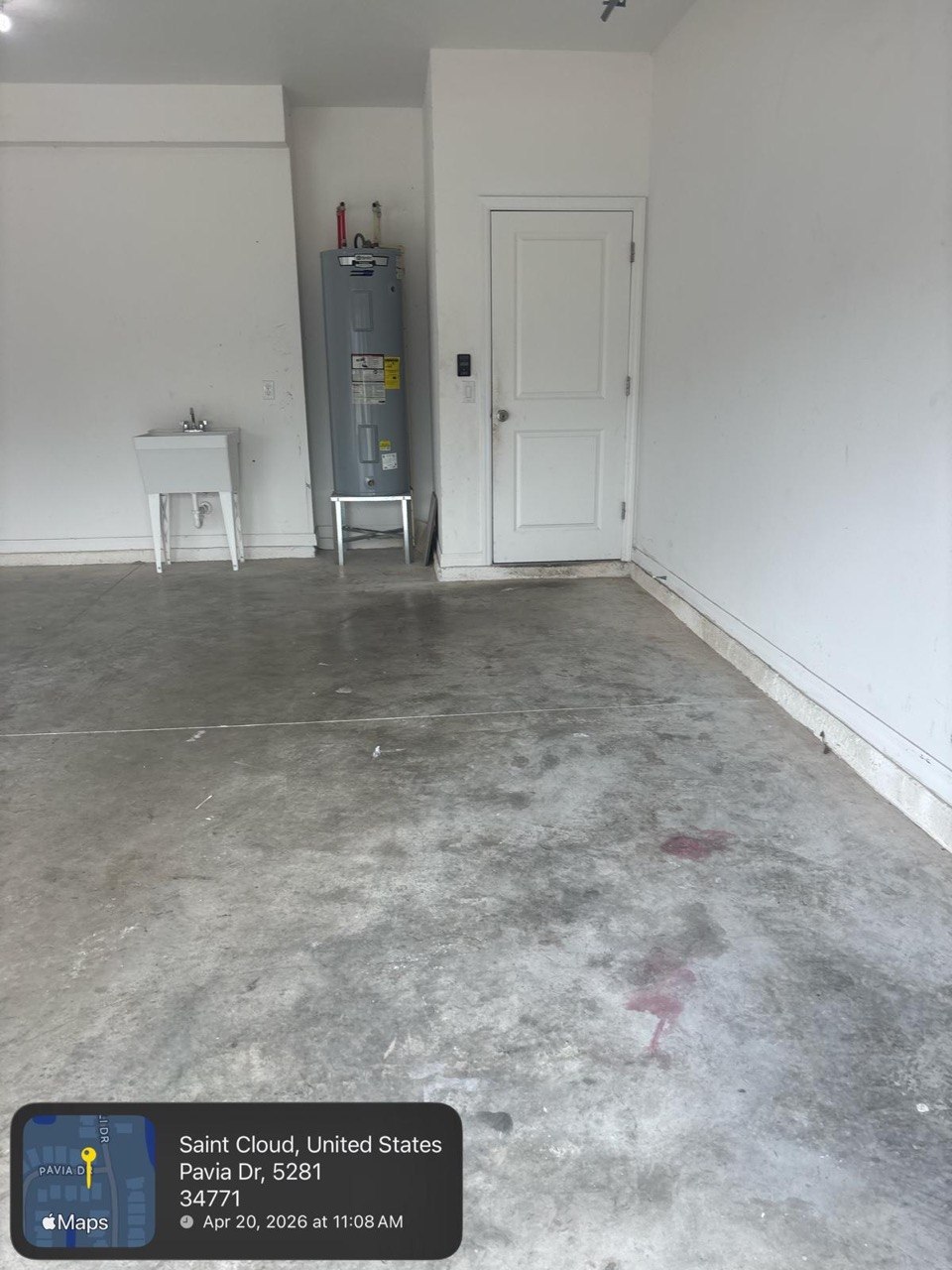 Before: Garage Epoxy Flooring
